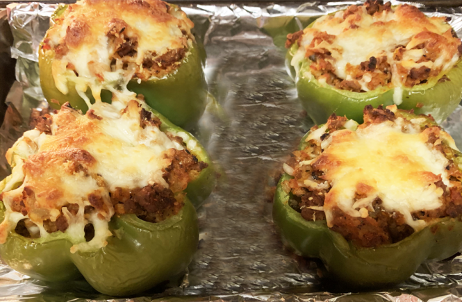 Low carb stuffed peppers